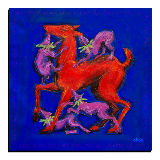 Dogs Are At Your Door Art Print