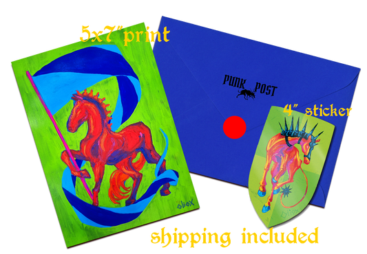 Punk Post Print Club