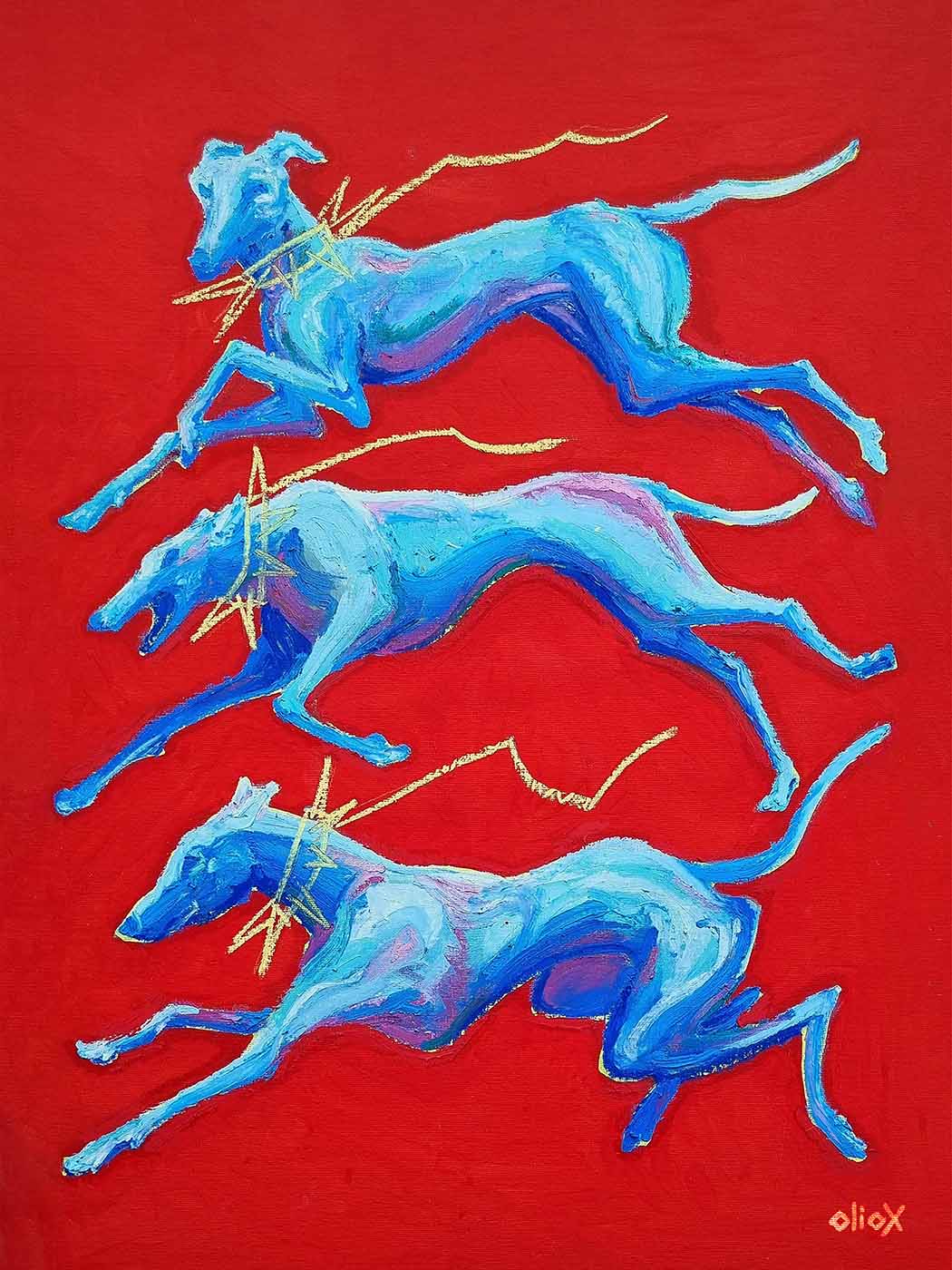 Release The Hounds Fine Art Print