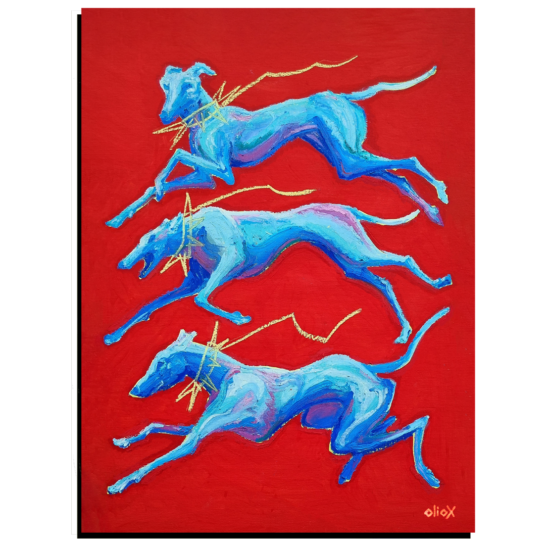 Release The Hounds Fine Art Print