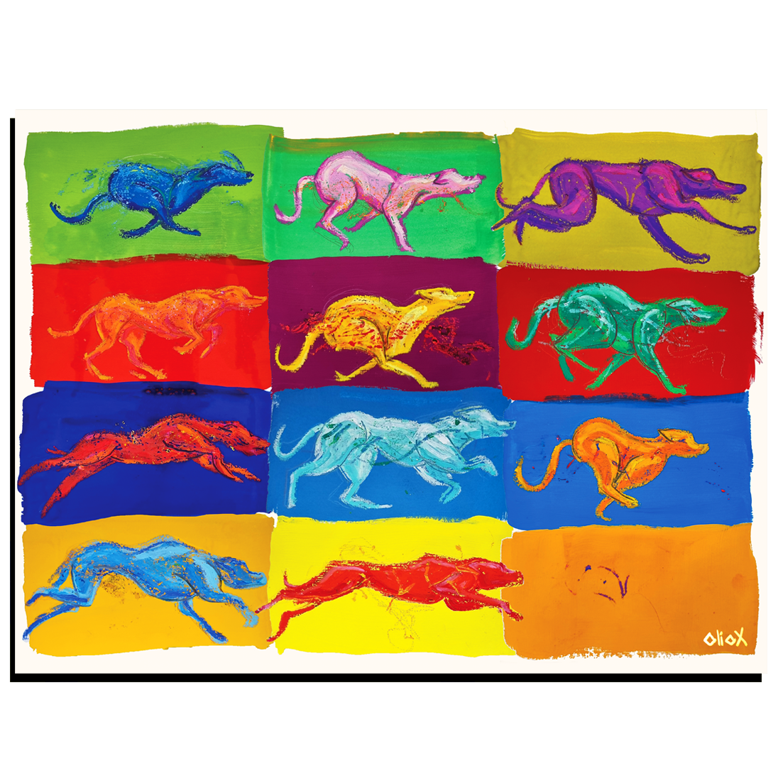 Run Art Print