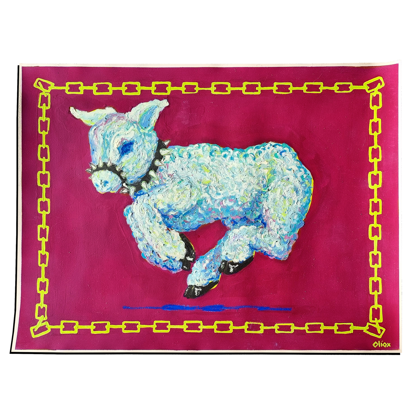Lamb, 18"x24"