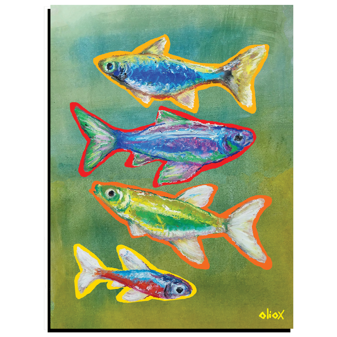Tetra Fish Fine Art Print