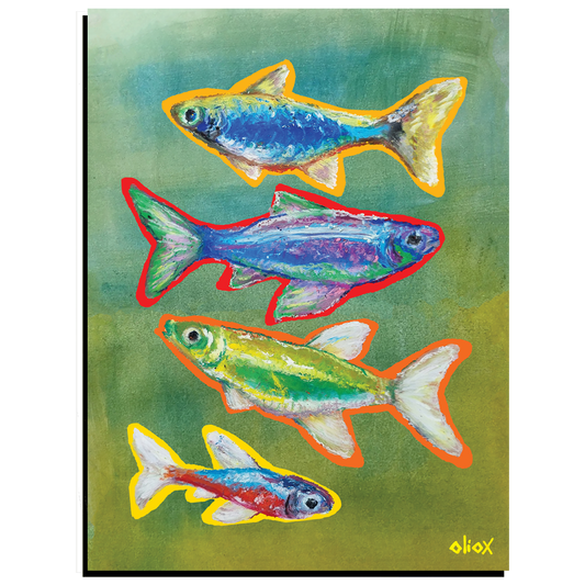 Tetra Fish Fine Art Print
