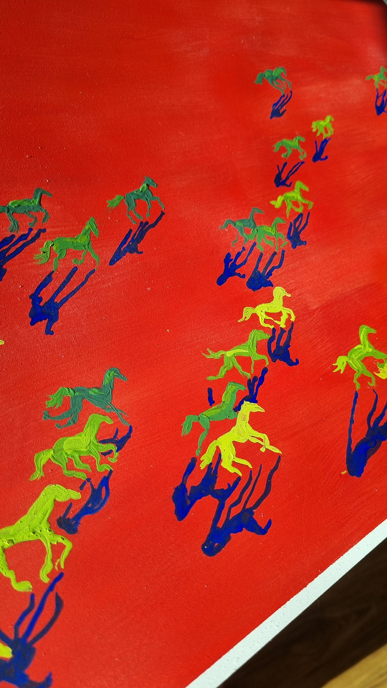 Wild Horses ii,  12"x18"