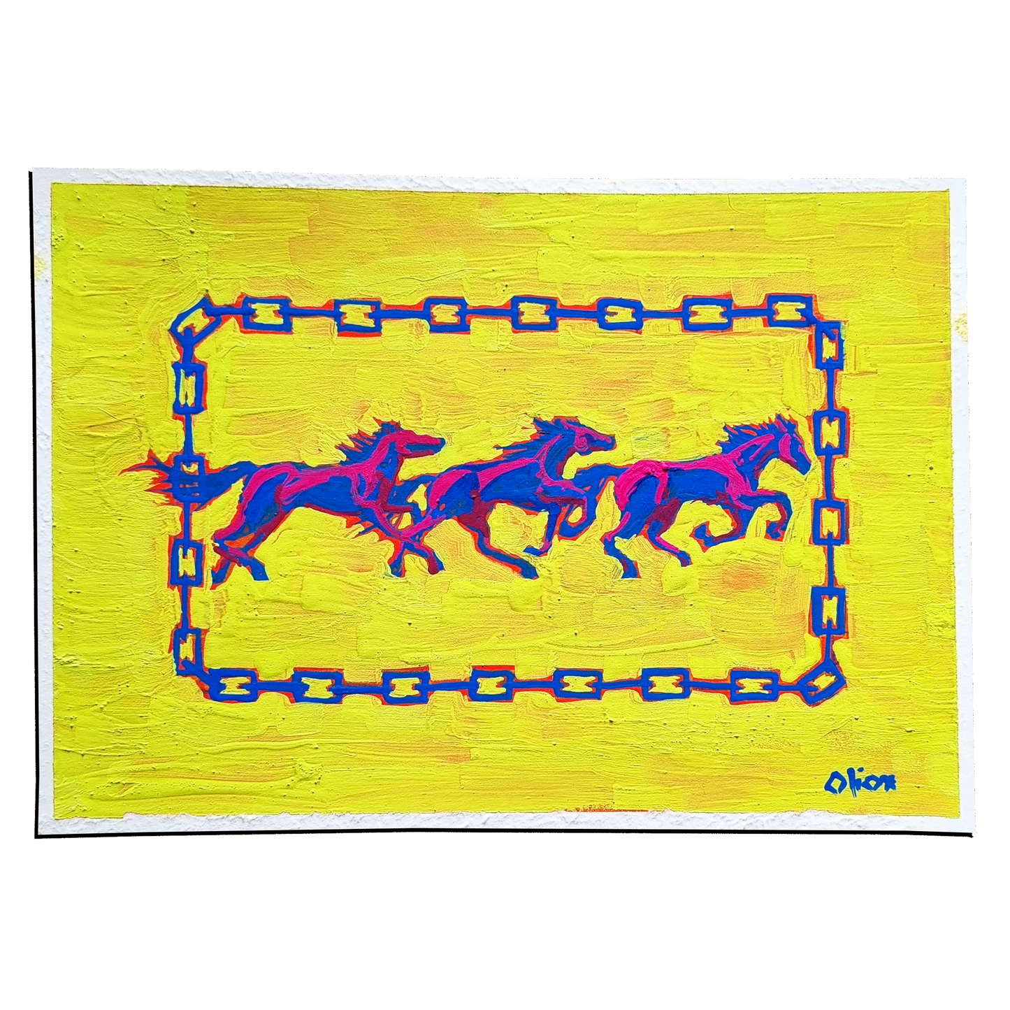 Wild Horses iii, A5