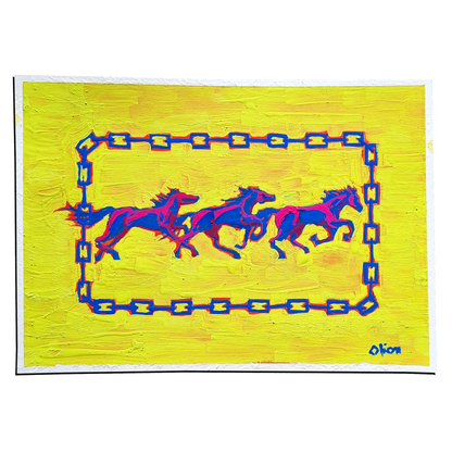 Wild Horses iii, A5